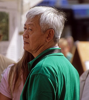 Marienplatz: Amorn Surangkanjanajai (Lindenstraße-Darsteller Gung Pham Kien) - München