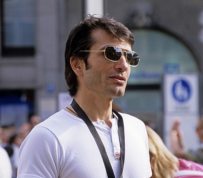 Marienplatz: Hermes Hodolides (Lindenstraße-Darsteller Vasily Sarikakis) - München