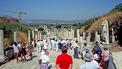 Celsus-Bibliothek am Ende der Kuretenstraße - Ephesus