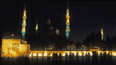Sultan-Ahmed-Moschee (Blaue Moschee): Ton-and-Light-Show - Istanbul