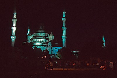 Sultan-Ahmed-Moschee (Blaue Moschee): Ton-and-Light-Show - Istanbul