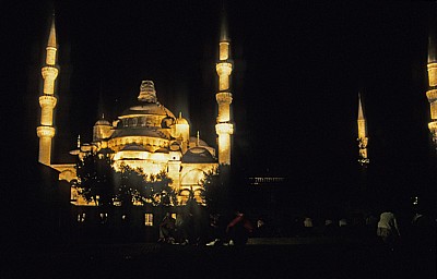Sultan-Ahmed-Moschee (Blaue Moschee): Ton-and-Light-Show - Istanbul