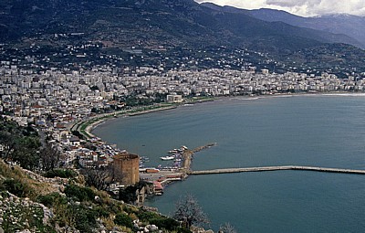 Blik auf die Stadt - Alanya