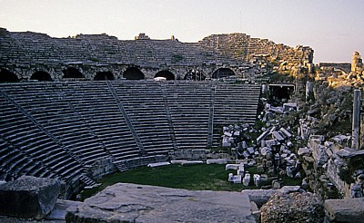 Theater: Innenansicht - Aspendos
