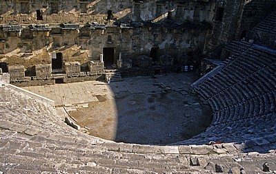 Theater: Innenansicht - Aspendos