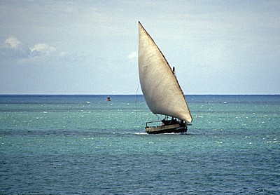 Dhau - Zanzibar Channel