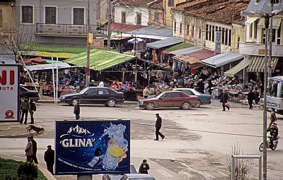 Blick auf den Markt - Korça