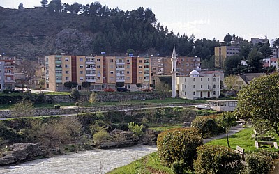 Blick auf das Zentrum - Përmet