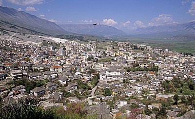 Blick auf die Stadt - Gjirokastra