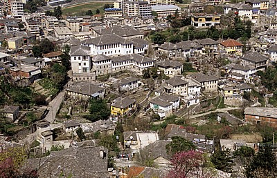Blick auf die Altstadt - Gjirokastra