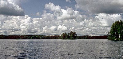 Typische Landschaft in Småland - Jälluntofta