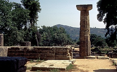 Ausgrabungsgelände - Olympia