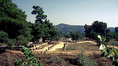 Ausgrabungsgelände - Olympia