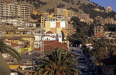 Blick auf den Ort - Saranda