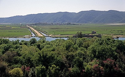 Blick auf den Vivar-Kanal - Butrint