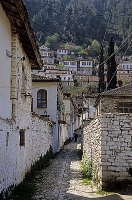 Gorica: Gasse in der Altstadt - Berat