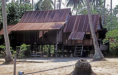 Typisches Holzhaus - Penang