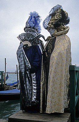 Karneval in Venedig: Molo San Marco - Venedig