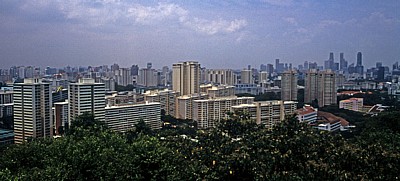 Blick vom Mount Faber - Singapur