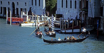 Canal Grande: Gondeln - Venedig