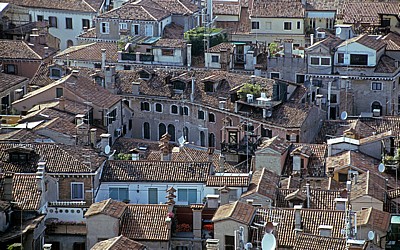Blick vom Campanile - Venedig