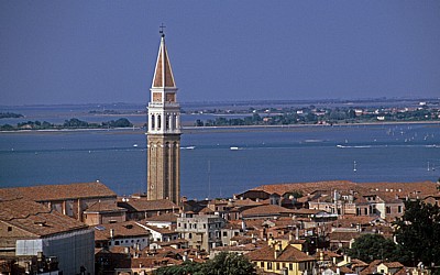 Blick vom Campanile - Venedig