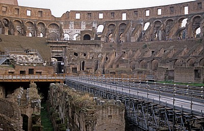 Kolosseum: Innenraum - Rom