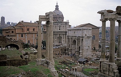 Westliches Forum Romanum - Rom