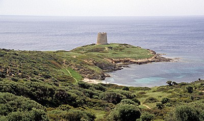 Verfallener Turm an der Küste - Costa del Sud