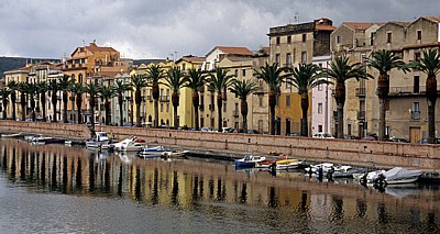 Fiume Temo, Palmenpromenade, Bürgerhäuser - Bosa