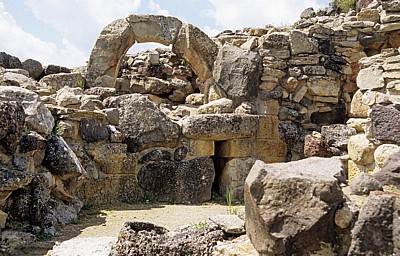 Nuraghe Su Nuraxi: Steinhütten - Barumini