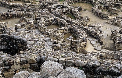 Nuraghe Su Nuraxi: Steinhütten - Barumini