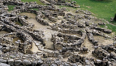 Nuraghe Su Nuraxi: Steinhütten - Barumini