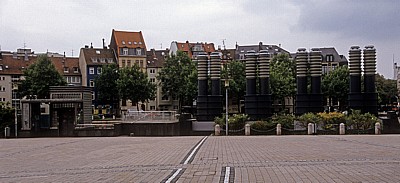 Blick vom MediaPark: Stadthäuser - Köln