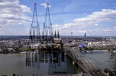 Blick vom KölnTriangle - Köln