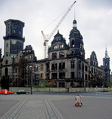 DDR: Residenzschloß - Dresden