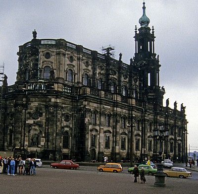 DDR: Katholische Hofkirche - Dresden