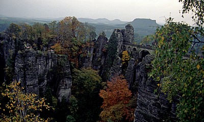 DDR: Basteibrücke - Sächsische Schweiz