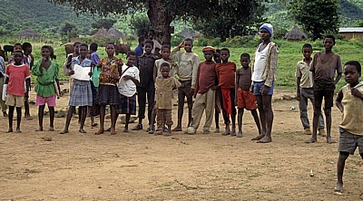 Schulkinder - Provinz Manica