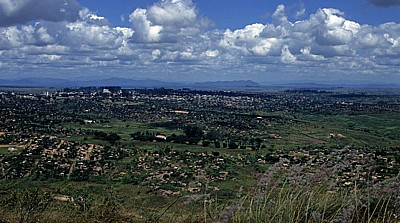 Cabeça de Velho: Blick auf die Stadt - Chimoio