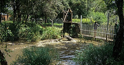 Crocodile Ranch: Krokodilfütterung - Victoria Falls