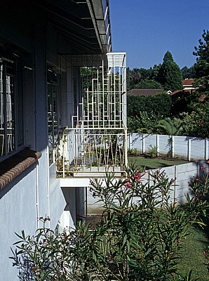Vergitterter Balkon - Harare