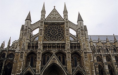 Westminster Abbey: Nördliches Portal - London