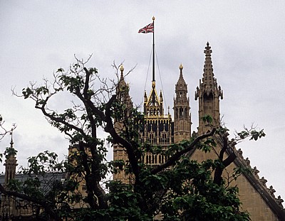 Houses of Parliament (Palace of Westminster): Victoria Tower - London