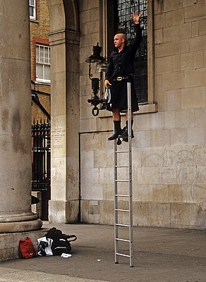 Covent Garden: Straßenkünstler - London