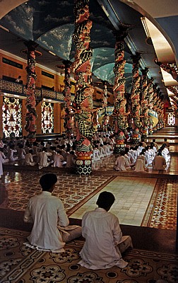 Cao Dai-Tempe: Gottesdienst - Tay Ninh