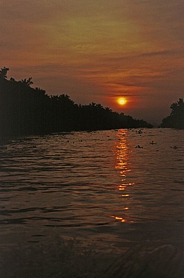 Sonnenuntergang - Mekong-Delta