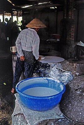 Herstellung von Reispapier - Can Tho