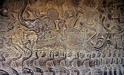 Angkor Wat: Flachrelief - Angkor