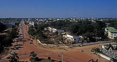 Blick vom Patou Say - Vientiane